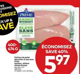 Giant Tiger Prime Boneless Skinless Chicken Breast offer