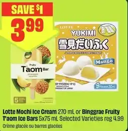 FreshCo Lotte Mochi Ice Cream offer
