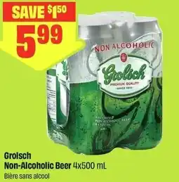 FreshCo Grolsch Non-Alcoholic Beer offer