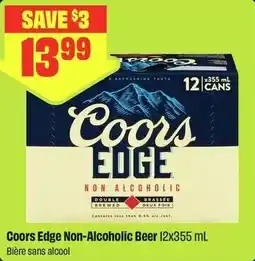 FreshCo Coors Edge Non-Alcoholic Beer offer
