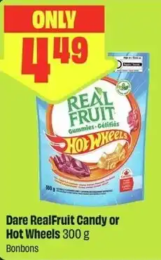FreshCo Dare RealFruit Candy or Hot Wheels offer