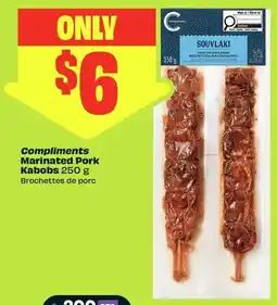 FreshCo Compliments Marinated Pork Kabobs offer