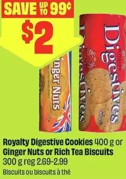 FreshCo Royalty Digestive Cookies offer