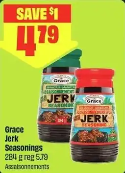 FreshCo Grace Jerk Seasonings offer