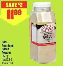 FreshCo Cool Runnings Garlic Powder offer