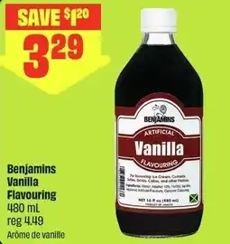 FreshCo Benjamins Vanilla Flavouring offer