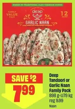 FreshCo Deep Tandoori or Garlic Naan Family Pack offer