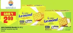 FreshCo Julie's Sandwich Biscuits offer