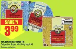 FreshCo Nin Jiom Herbal Candy Tin offer
