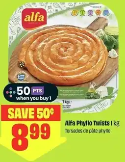 FreshCo Alfa Phyllo Twists offer
