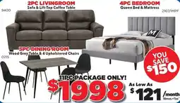 Surplus Furniture Sofa & Lift-Top Coffee Table offer