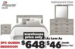 Surplus Furniture DYNAMIE 0630 3PC QUEEN BEDROOM offer