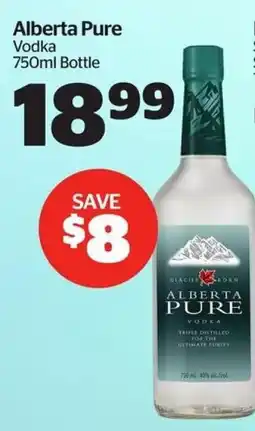 Calgary Co-op Alberta Pure Vodka offer