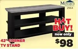 Surplus Furniture MONARCH TV STAND offer