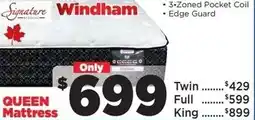 Surplus Furniture Signature Windham QUEEN Mattress offer