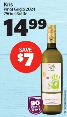 Calgary Co-op Kris Pinot Grigio 2024 offer