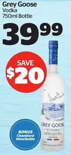 Calgary Co-op Grey Goose Vodka offer