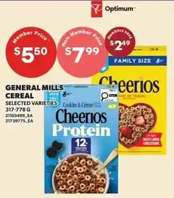 Independent Grocer General Mills Cereal offer