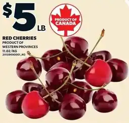 Independent Grocer Red Cherries offer
