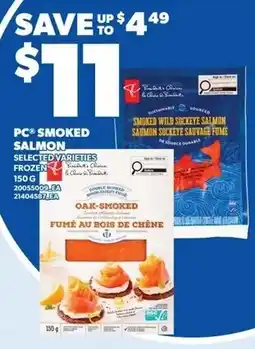 Independent Grocer PC Smoked Salmon offer