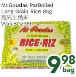 Ample Food Market Mr.Goudas ParBoiled Long Grain Rice offer