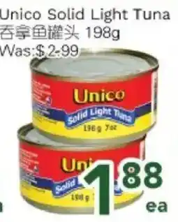 Ample Food Market Unico Solid Light Tuna offer