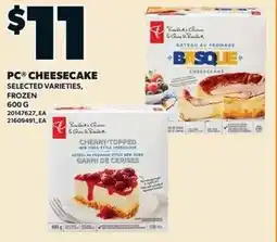 Independent Grocer PC Cheesecake offer