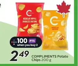Sobeys COMPLIMENTS Potato Chips offer