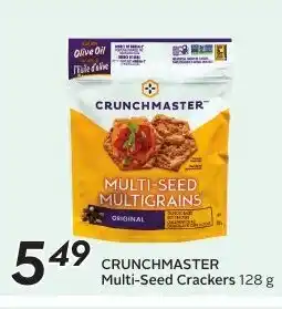 Sobeys CRUNCHMASTER Multi-Seed Crackers offer