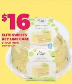 Independent Grocer Elite Sweets Key Lime Cake offer