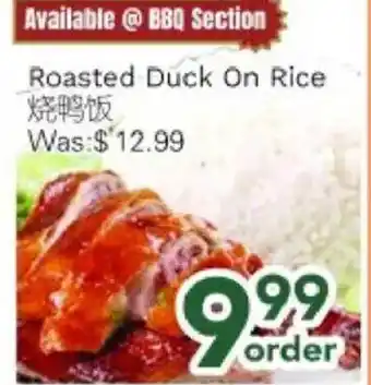 Ample Food Market Roasted Duck On Rice offer