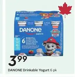 Sobeys DANONE Drinkable Yogurt 6 pk offer