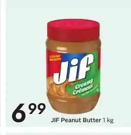 Sobeys JIF Peanut Butter offer