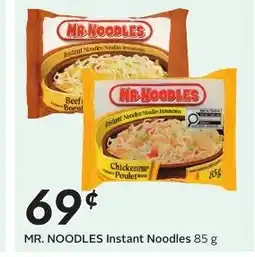 Sobeys MR. NOODLES Instant Noodles offer