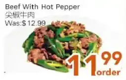 Ample Food Market Beef With Hot Pepper offer