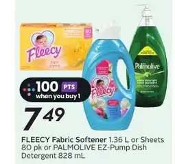 Sobeys FLEECY Fabric Softener offer