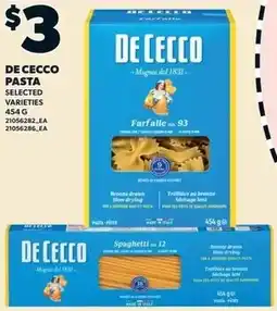 Independent Grocer De Cecco Pasta offer