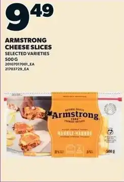 Independent Grocer Armstrong Cheese Slices offer