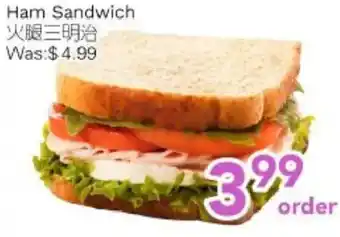 Ample Food Market Ham Sandwich offer