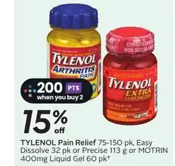 Sobeys TYLENOL Pain Relief offer