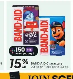 Sobeys BAND-AID Characters offer