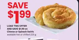 Sobeys Cheese or Spinach Swirls offer