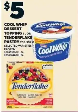 Independent Grocer Cool Whip Dessert Topping or Tenderflake Pastry offer