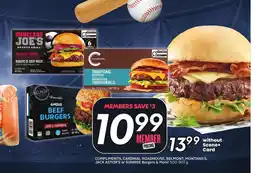 Sobeys ENJOY COMPLIMENTS, CARDINAL ROADHOUSE, BELMONT, MONTANA'S, JACK ASTOR'S or SUNRISE Burgers & More! offer