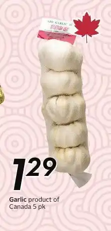 Sobeys Garlic offer