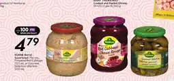 Sobeys KÜHNE Barrel Sauerkraut offer
