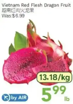 Ample Food Market Vietnam Red Flesh Dragon Fruit offer