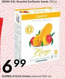 Sobeys SORBELICIOUS Sorbet selected offer