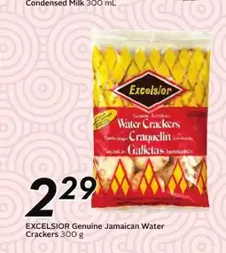 Sobeys EXCELSIOR Genuine Jamaican Water Crackers offer