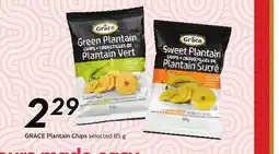Sobeys GRACE Plantain Chips selected offer